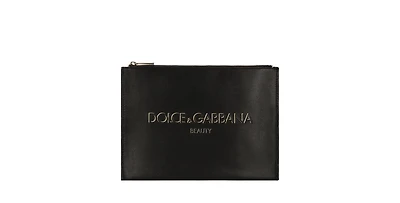 Free Dolce&Gabbana Women's Black Flat Pouch with any $124 purchase from the Dolce&Gabbana Fragrance collection