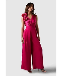 Coast Women's Corsage Cowl Back Jumpsuit