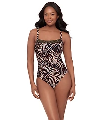 Miraclesuit Women's Lets Be Fronds Kara Underwire One-Piece Swimsuit