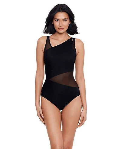 Miraclesuit Illusionist Azura Allover-Slimming One-Piece Swimsuit