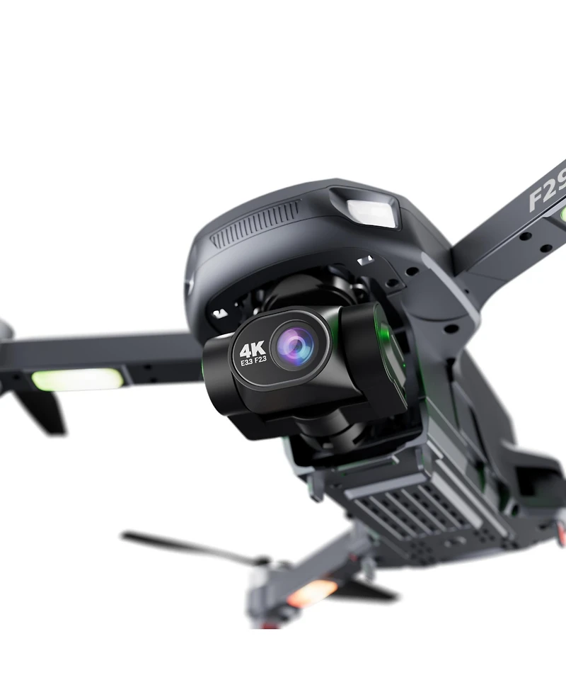 Contixo Drone with 4K Uhd Camera for Adults, " Touch Screen Remote, Auto Return, Wind Resistance, Battery for 23 Mins Flight Time, Intelligent Flight