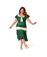 Unique Vintage Plus 1920s Wilshire Flapper Day Dress