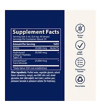 Trace Minerals Liquid Ionic Biotin + Collagen (75,000mcg) | Bioavailable with Full Spectrum Ionic Supports Hair, Skin & Nails | Natural Strawberry Man