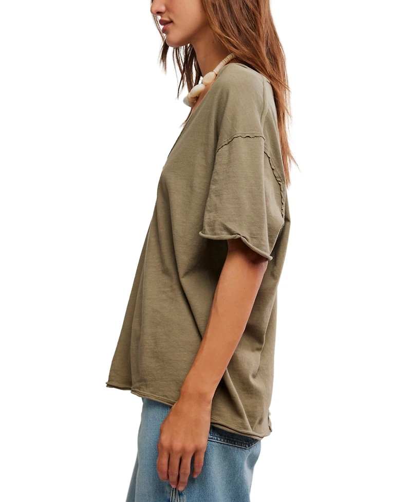 Free People Women's Nina V-Neck T-Shirt