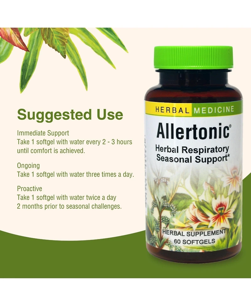 Trace Minerals Allertonic 60 Ct Softgels