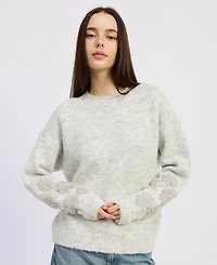 En Saison Women's Alannah Crewneck Sweater