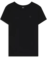 Boss by Hugo Women's Slim-Fit Mercerised-Cotton T-Shirt