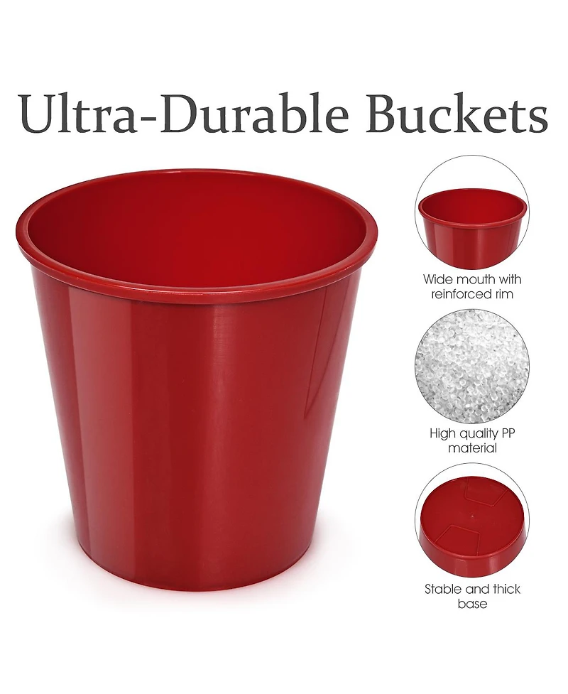 Sugift - Giant Yard Pong Game Set with Buckets, Balls & Carry Bag