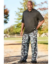 KingSize Big & Tall Performance Mesh Side Panel Sweatpants