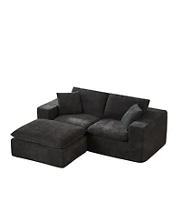 Streamdale Modern Chenille Cloud Sofa - Freely Combinable & Comfortable