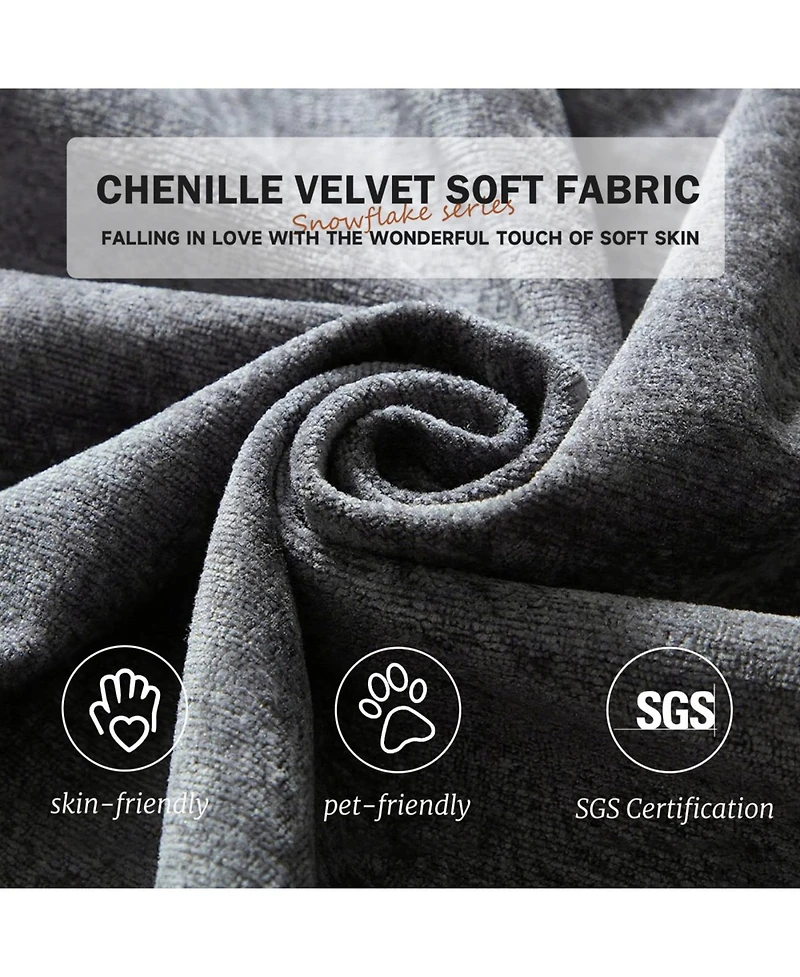 Streamdale Furniture Modern cloud sofa, modular L-shaped chaise, deep seat.