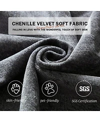 Streamdale Furniture Modern cloud sofa, modular L-shaped chaise, deep seat.