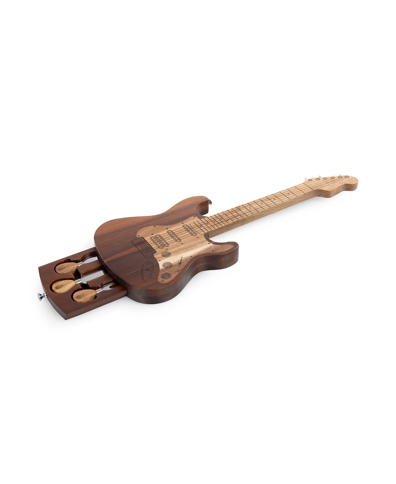 Toscana Guitar Legend 10-Pc. Cheese Board Tools Set