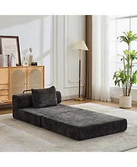 Streamdale Furniture Compression Sofa, Convertible Floor Sofa Bed