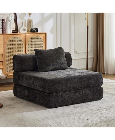 Streamdale Furniture Compression Sofa, Convertible Floor Sofa Bed