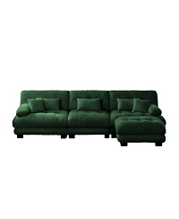 Streamdale Furniture Streamdale Luxury Modular Sectional Sofa Couch, Oversized L Shaped Cloud Couch