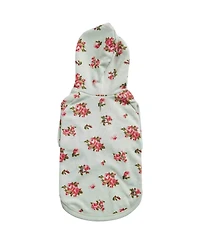 Blueberry Pet French Terry Knit English Rose Dog Sweatshirt and Hoodie