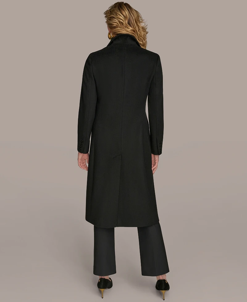 Donna Karan New York Women's Double-Breasted Reefer Coat