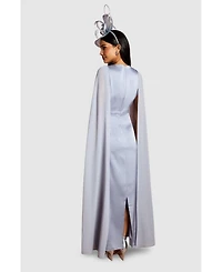 Coast Women's Sleeveless Cape Maxi Dress