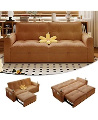 Streamdale Furniture Multi-Functional Convertible Sofa Bed 2-in-1