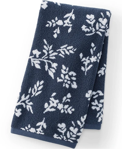 Lands' End Cotton Jacquard Hand Towel