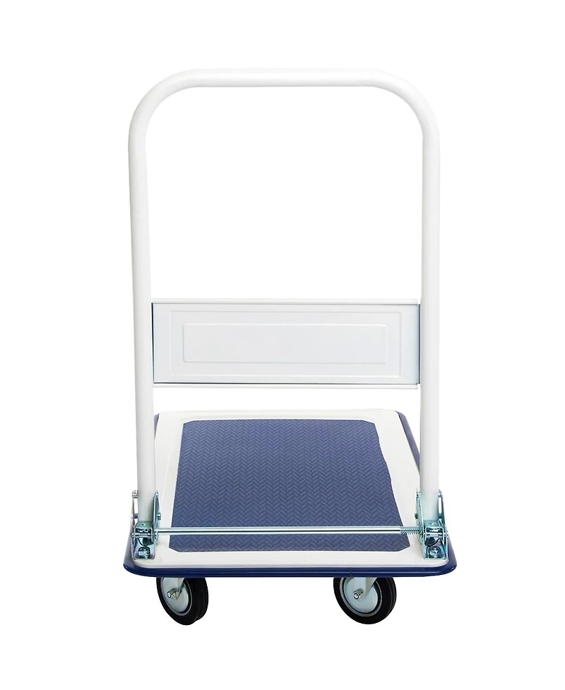 Sugift 330 lbs Platform Cart Dolly Foldable Warehouse Push Hand Truck