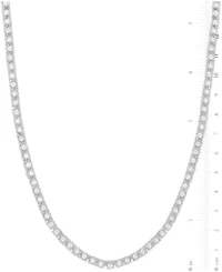 Esquire Men's Jewelry Lab-Grown Diamond (10 ct. t.w.) Necklace in Yellow Rhodium Plated with Sterling Silver