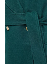 Oasis Women's Tie Belt Detail Midi Coat