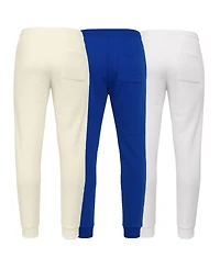 Galaxy By Harvic Men's Slim-Fit Jogger Sweatpants, 3-Pack