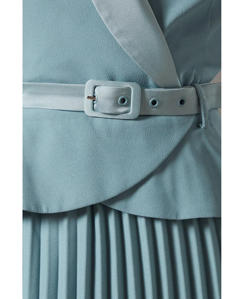 Coast Women's 2 1 Dress With Pleated Skirt