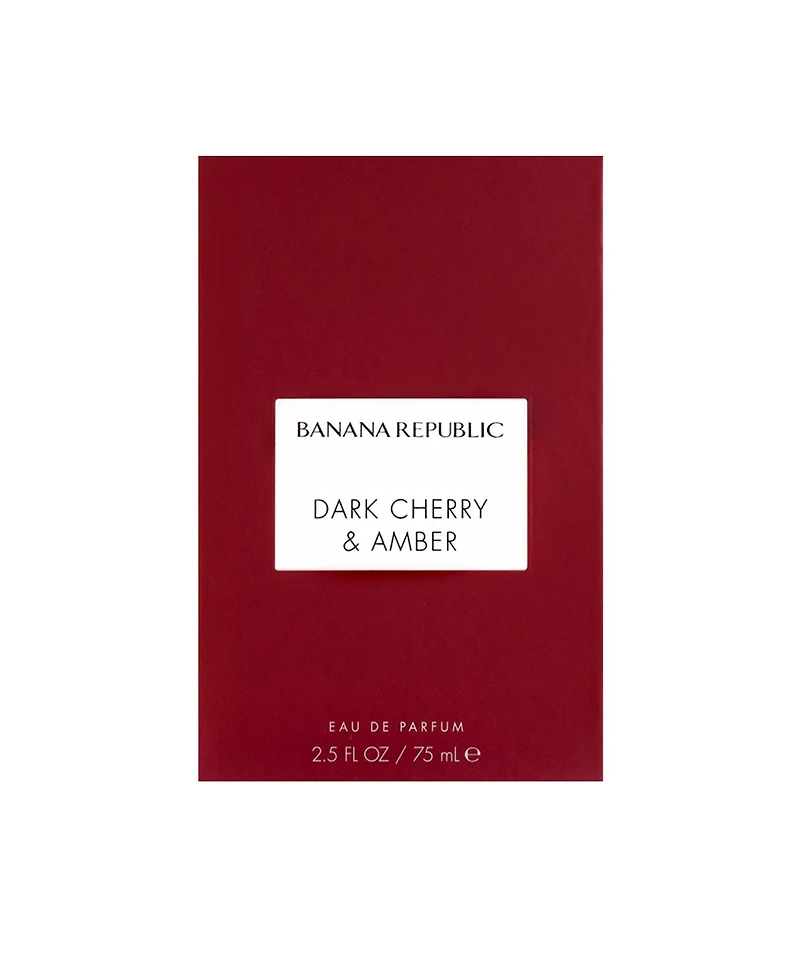 Banana Republic Icon Collection Dark Cherry & Amber 2.5 oz/ 75mL Eau de Parfum