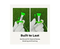 Birdie1 Smart Golf Tees (Long + Short Tees), 4 pieces, Gift Set