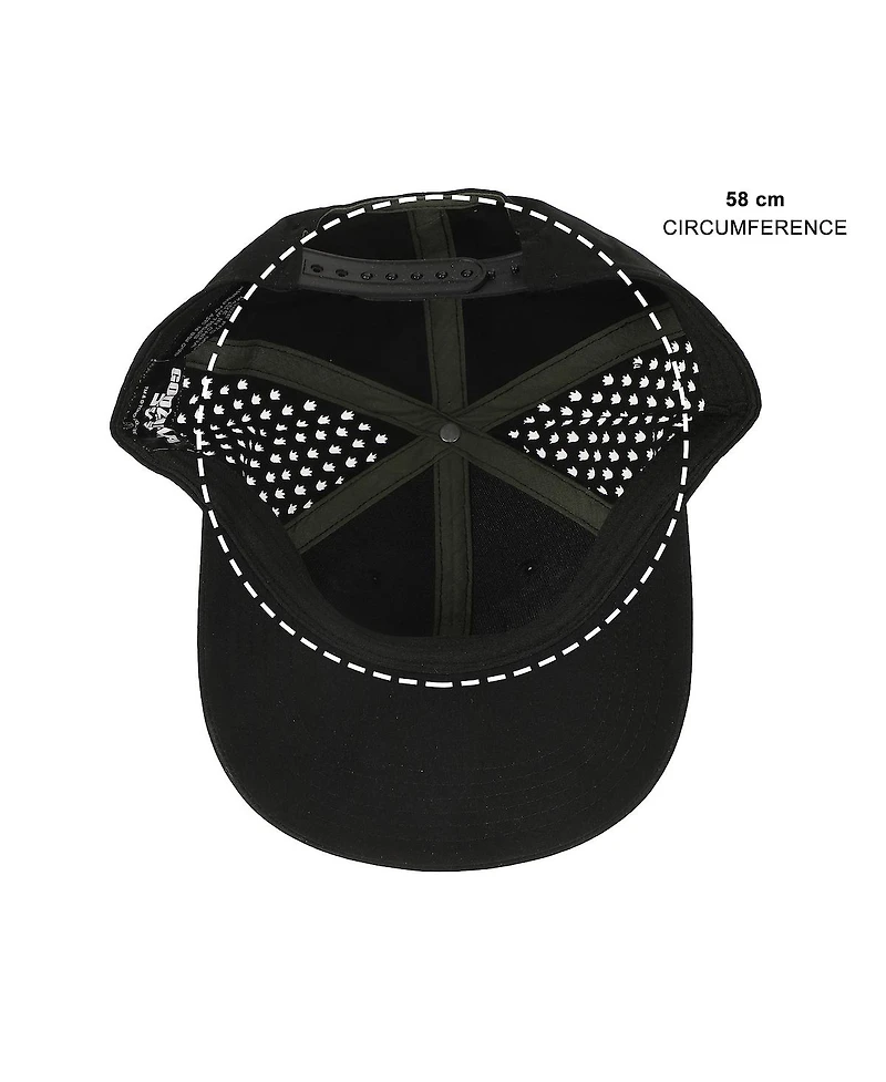 Godzilla Men's Rubber Badge Adult Structured Baseball Cap With Mesh Panels
