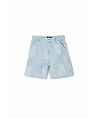 Desigual Men's Patch denim shorts