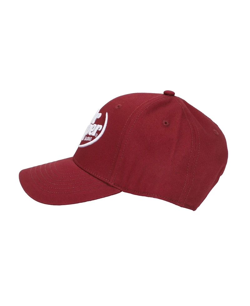 Dr. Pepper Men's Dr Pepper Embroidered 3D Logo Red Traditional Adjustable Hat