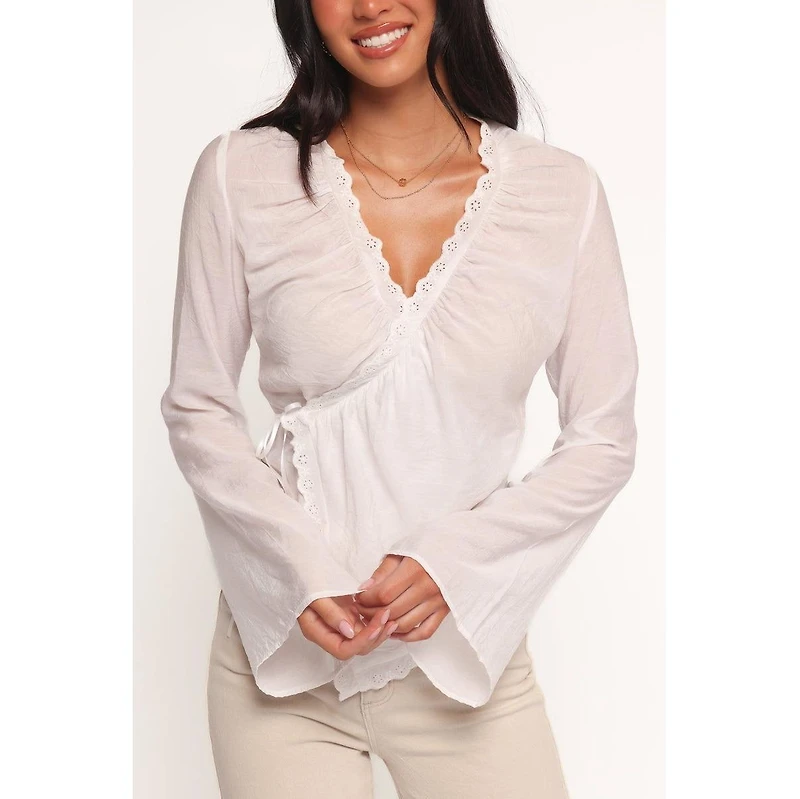 Petal and Pup Women's Adira Wrap Blouse
