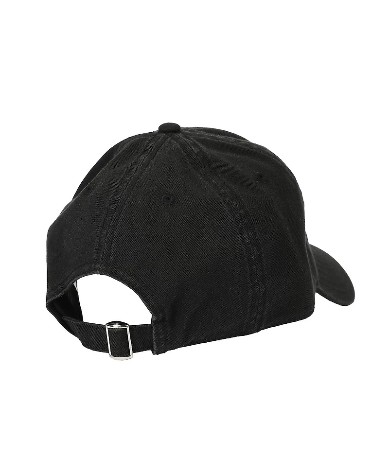 Hunter X Hunter Men's Embroidered Logo Black Unstructured Baseball Cap.