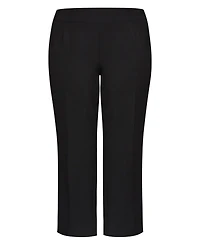Avenue Women's Plus Petite Cool Hand Pull On Pant