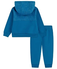 Nike Boys' Toddler 2T-4T Quilted Hoodie and Pants, 2-Piece Set