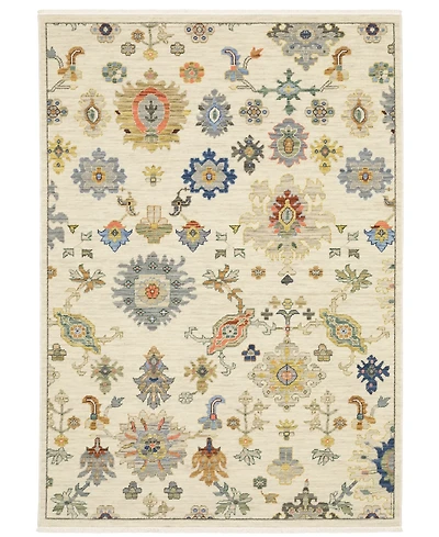 Oriental Weavers Lucca 5507W 7'10" x 10'10" Area Rug