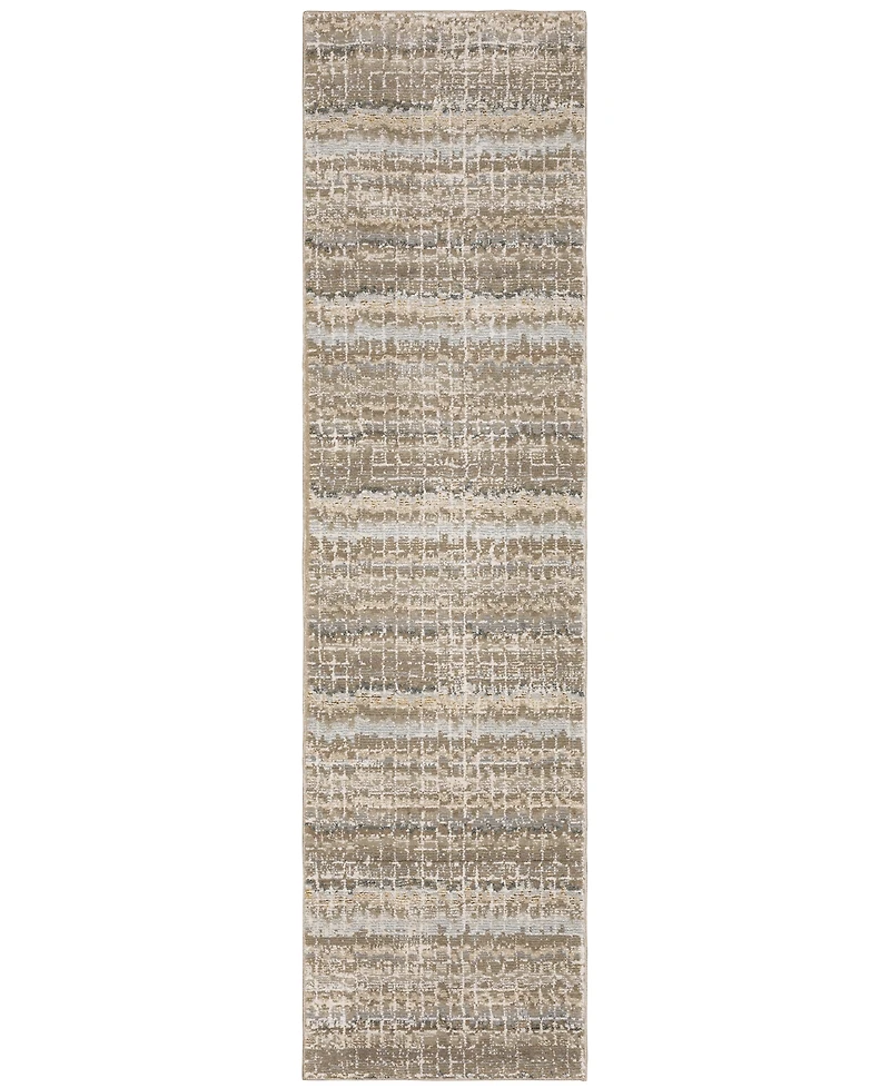 Oriental Weavers Atlas 747E 2'3" x 8' Runner Area Rug
