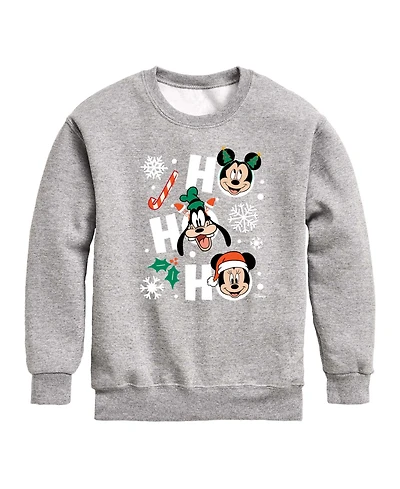 Disney Boys' 8-20 Mickey and Friends Graphic Long-Sleeve Sweatshirt