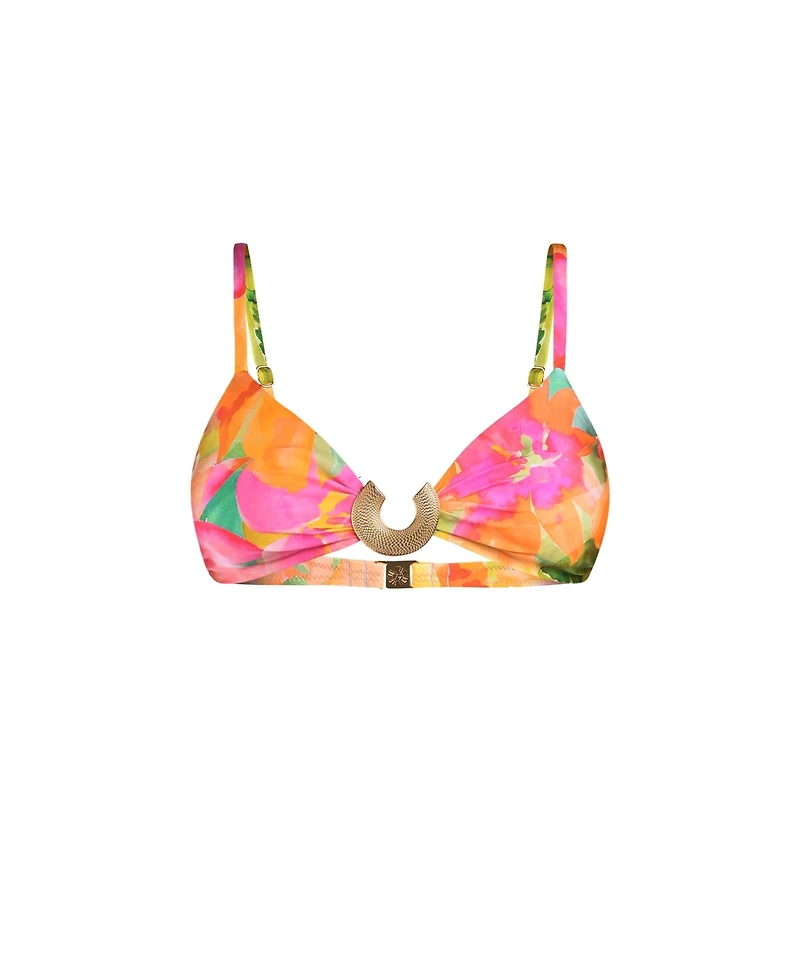 Sunshine 79 Women's Shimmer Ripple Side Shirred Hipster Bottom