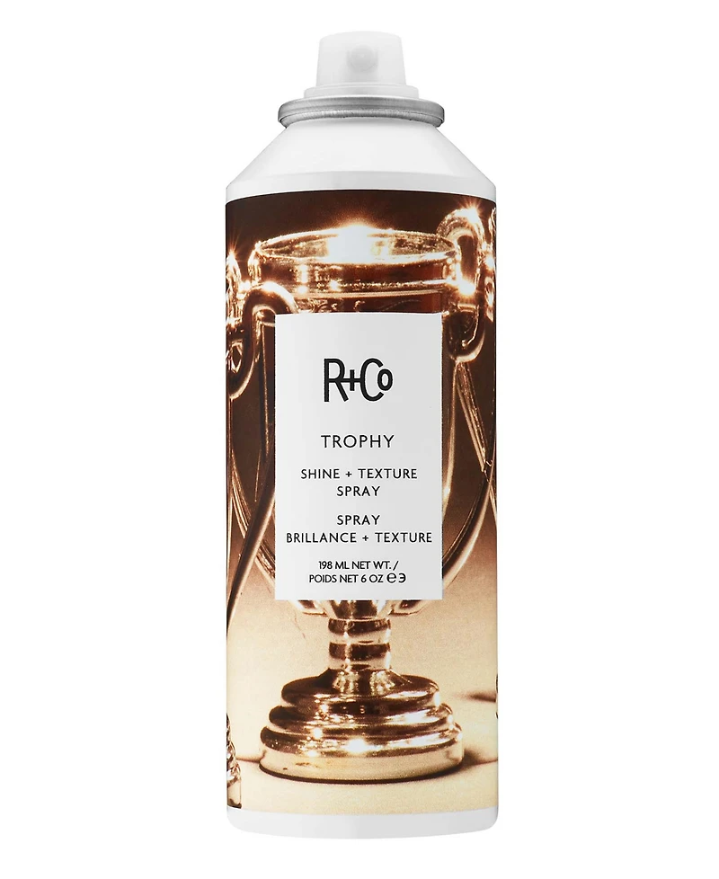 R+Co Trophy Shine Plus Texture Spray, 6 oz.