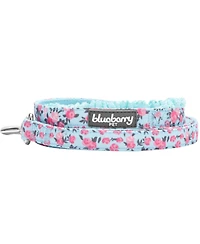 Blueberry Pet Embroidered Paisley Bed with Fully Removable and Washable Cover and Squeaky Pillow Toy