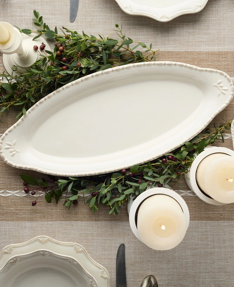 Certified International Heritage Oval Fish Platter