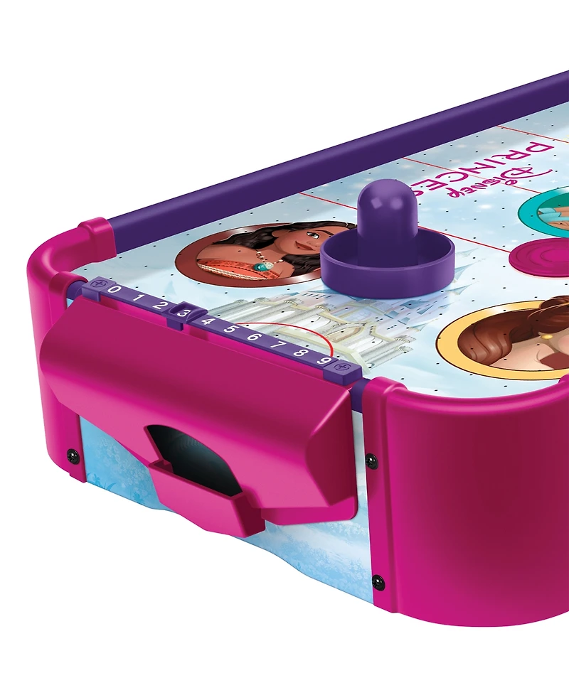 World Tech Toys Disney Princess Electronic Tabletop Air Hockey Wood