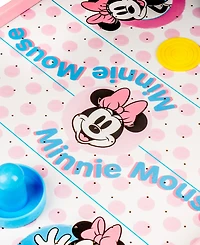 World Tech Toys Minnie Mouse Electronic Tabletop Air Hockey Wood
