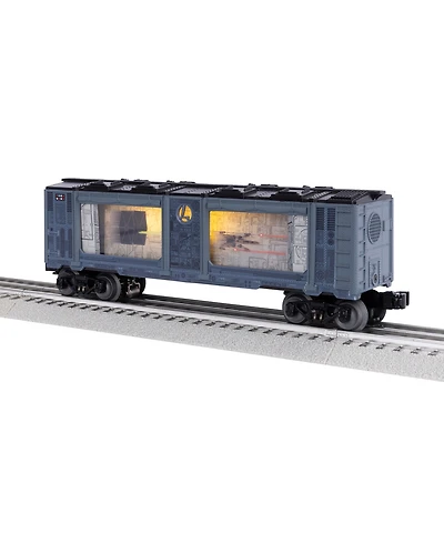 Lionel Disney Star Wars X-Wing Tie Fighter Battle O Gauge Model Train Aquarium Car