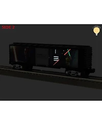 Lionel Star Wars Lightsaber Series Darth Maul vs. Qui-Gon Jin Illuminated Boxcar